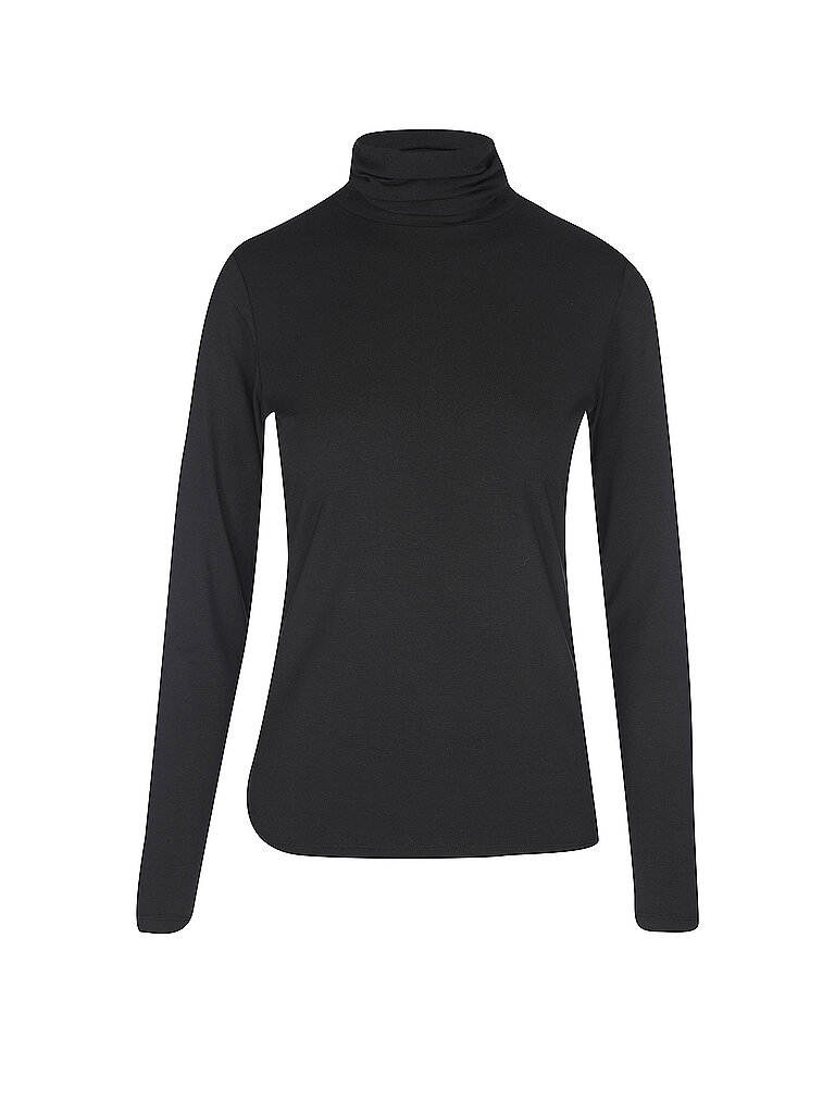 MARC O'POLO Rollkragenshirt schwarz | XL